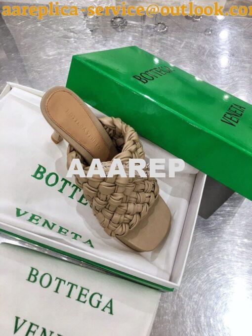 Replica Bottega Veneta BV Board Sandals 630175 Camel 4