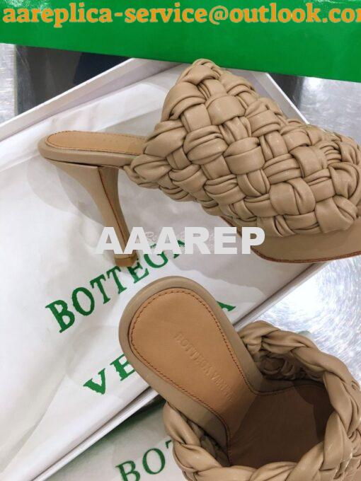 Replica Bottega Veneta BV Board Sandals 630175 Camel 7