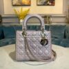 Replica Christian Dior Lady Dior Flap Cover Medium Quilted in Lotus Pe