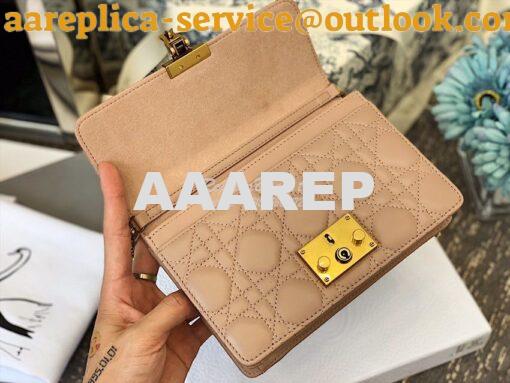 Replica Dior Dioraddict Wallet On Chain Cutch Nude 6