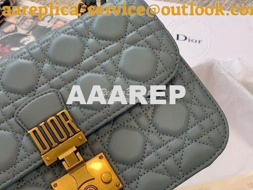 Replica Dior DiorAddict Flap Bag with with Sliding Chain in Cannage La 4