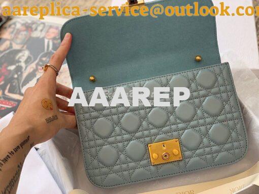 Replica Dior DiorAddict Flap Bag with with Sliding Chain in Cannage La 8