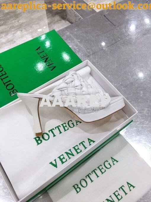 Replica Bottega Veneta BV Board Sandals 630175 White 5