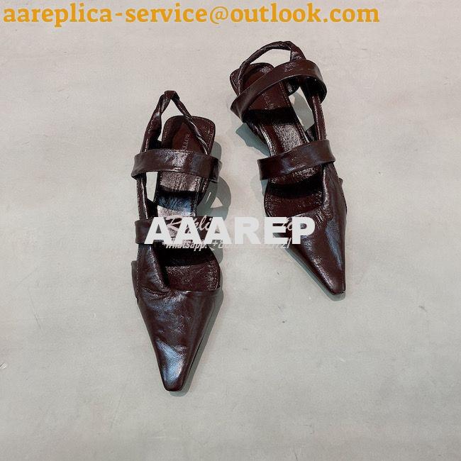 Replica Bottega Veneta BV Point Leather Pumps 35mm 90mm 81331 17 Replica Bottega Veneta BV Point Leather Pumps 35mm 90mm 81331 17