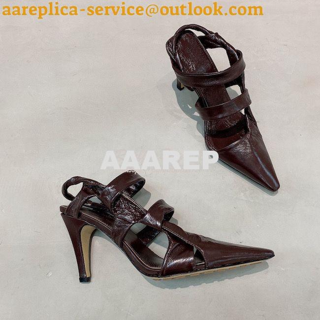 Replica Bottega Veneta BV Point Leather Pumps 35mm 90mm 81331 25 Replica Bottega Veneta BV Point Leather Pumps 35mm 90mm 81331 25