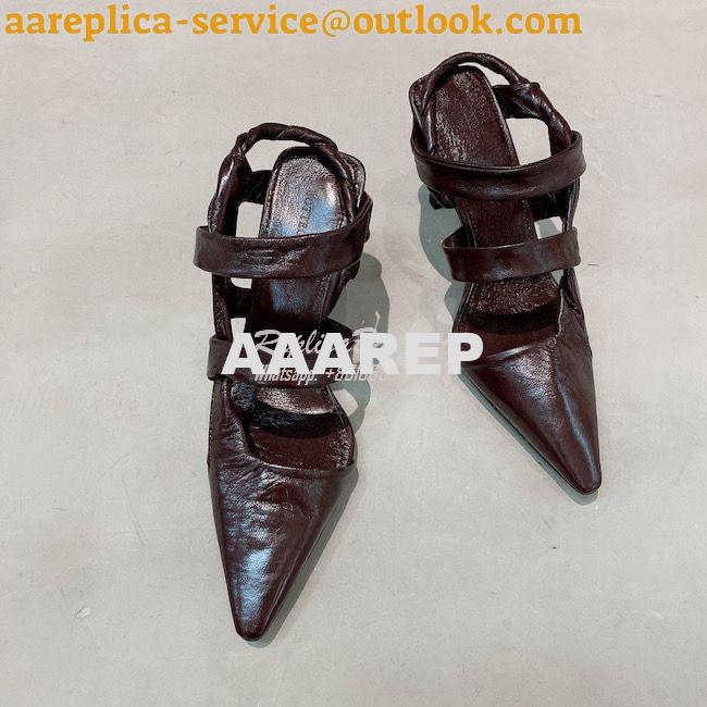 Replica Bottega Veneta BV Point Leather Pumps 35mm 90mm 81331 26 Replica Bottega Veneta BV Point Leather Pumps 35mm 90mm 81331 26