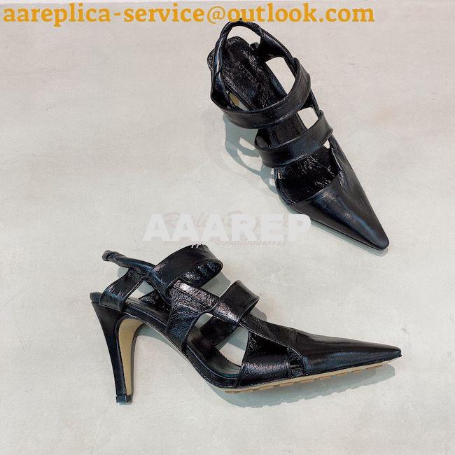 Replica Bottega Veneta BV Point Leather Pumps 35mm 90mm 81331 36 Replica Bottega Veneta BV Point Leather Pumps 35mm 90mm 81331 36