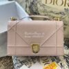 Replica Dior "Diorama" Flap in Grainy Calfskin with Large Cannage Moti 12