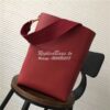 Replica Celine Seau Sangle bag in red soft grained calfskin