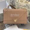 Replica Dior "Diorama" Flap in Grainy Calfskin with Large Cannage Moti 13