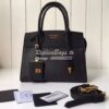 Replica Prada Esplanade Saffiano & Leather Bag Black