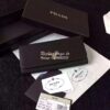 Replica Prada 1M1132 Saffiano Leather Long Fold Wallet Black