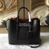 Replica Prada 1M1132 Saffiano Leather Long Fold Wallet Black 10