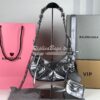 Replica Balenciaga Le Cagole XS S Shoulder Bag in Lambskin Metallic Go 23