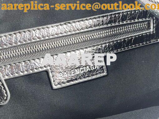 Replica Balenciaga Le Cagole XS S Shoulder Bag in Lambskin Metallic Si 6