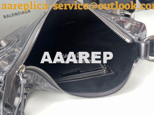 Replica Balenciaga Le Cagole XS S Shoulder Bag in Lambskin Metallic Si 15