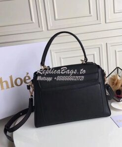 Replica Chloe Faye Day Double Carry Bag Black 2