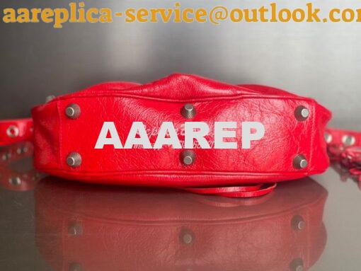 Replica Balenciaga Le Cagole XS S Shoulder Bag in Lambskin Red 6713071 20