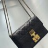 Replica Dior Diorama Bag In Black Calfskin with Black Studded 12