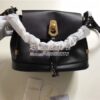 Replica Chloe Owen Bag with Flap 3S1311 in black leather