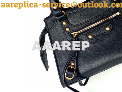 Replica Balenciaga Neo Classic Top Handle Bag in Smooth Calfskin 63852 2