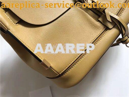 Replica Chloe Owen Bag with Flap 3S1311 in yellow leather 8