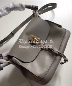 Replica Chloe Owen Bag with Flap 3S1311 in grey leather 2