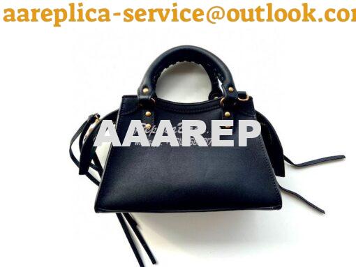Replica Balenciaga Neo Classic Top Handle Bag in Smooth Calfskin 63852 13