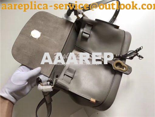 Replica Chloe Owen Bag with Flap 3S1311 in grey leather 9