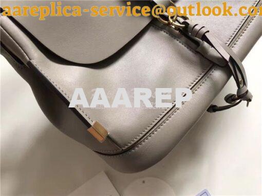 Replica Chloe Owen Bag with Flap 3S1311 in grey leather 10