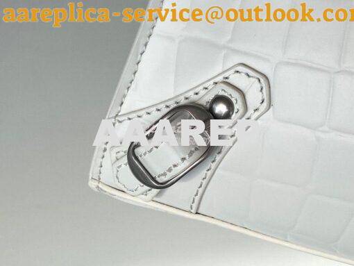 Replica Balenciaga Neo Classic Top Handle Bag in Crocodile Embossed Ca 7