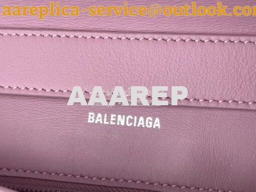 Replica Balenciaga Downtown XS Shoulder Bag in Smooth Calfskin Pink 67 9