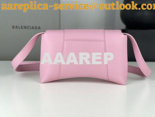 Replica Balenciaga Downtown XS Shoulder Bag in Smooth Calfskin Pink 67 12