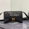 Replica Balenciaga Downtown XS Shoulder Bag in Smooth Calfskin Black i 10