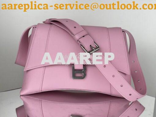 Replica Balenciaga Downtown XS Shoulder Bag in Smooth Calfskin Pink 67 20