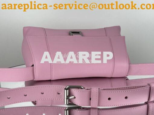 Replica Balenciaga Downtown XS Shoulder Bag in Smooth Calfskin Pink 67 22