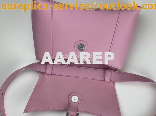 Replica Balenciaga Downtown XS Shoulder Bag in Smooth Calfskin Pink 67 26