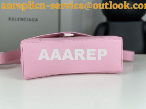 Replica Balenciaga Downtown XS Shoulder Bag in Smooth Calfskin Pink 67 29