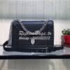 Replica Dior Flat Pouch In Black Grained Calfskin 2