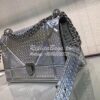 Replica Dior Saddle Bag M0446 Denim Multicolor Dior Jardin Magique Emb 12