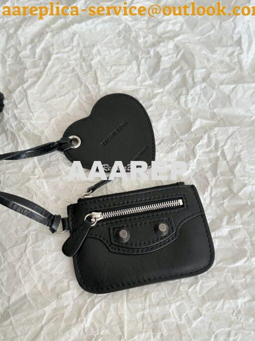 Replica Balenciaga Le Cagole XS Bucket Bag in Arena Lambskin 7024311 B 5