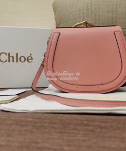 Replica Chloe Nile Bracelet Bag Pink 2