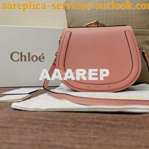 Replica Chloe Nile Bracelet Bag Pink 2