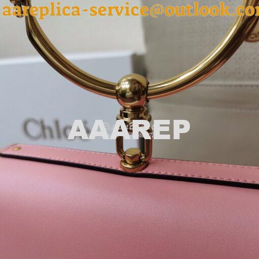 Replica Chloe Nile Bracelet Bag Pink 3