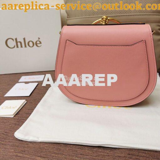 Replica Chloe Nile Bracelet Bag Pink 4