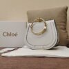 Replica Chloe Hudson Satchel Motty Grey Calf Leather Cross Body Bag 11