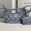 Replica Balenciaga Le Cagole XS Shoulder Bag White And Black Graffiti 14