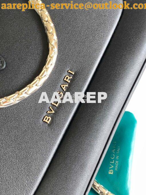 Replica Bvlgari Serpenti Baia Small Shoulder Bag Metropolitan calfskin 7