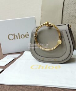 Replica Chloe Nile Bracelet Bag Grey