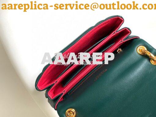 Replica Bvlgari Serpenti Reverse Small Shoulder Bag 292612 Green 7